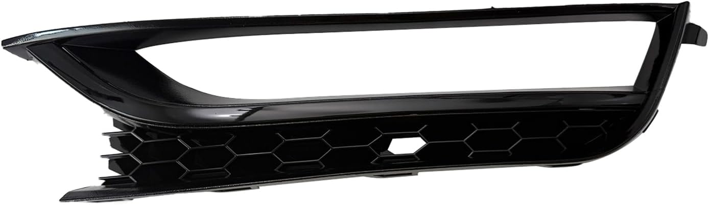 Front Grille & Fog Light Cover Bezel w/Hole Compatible with 2012 2013 2014 2015 VW Passat, 3 Pack