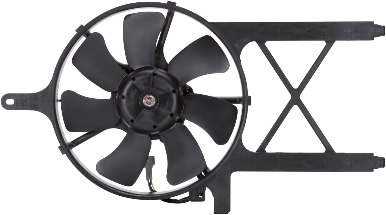 Cooling Fan TYC 610960 Cooling Fan Assembly Compatible with 2005-2007 Nissan Pathfinder