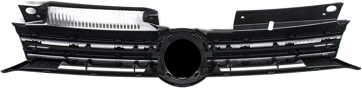 Complete Front Bumper Cover Set w/Grille For 2012 2013 VW Golf 6 R20 Style