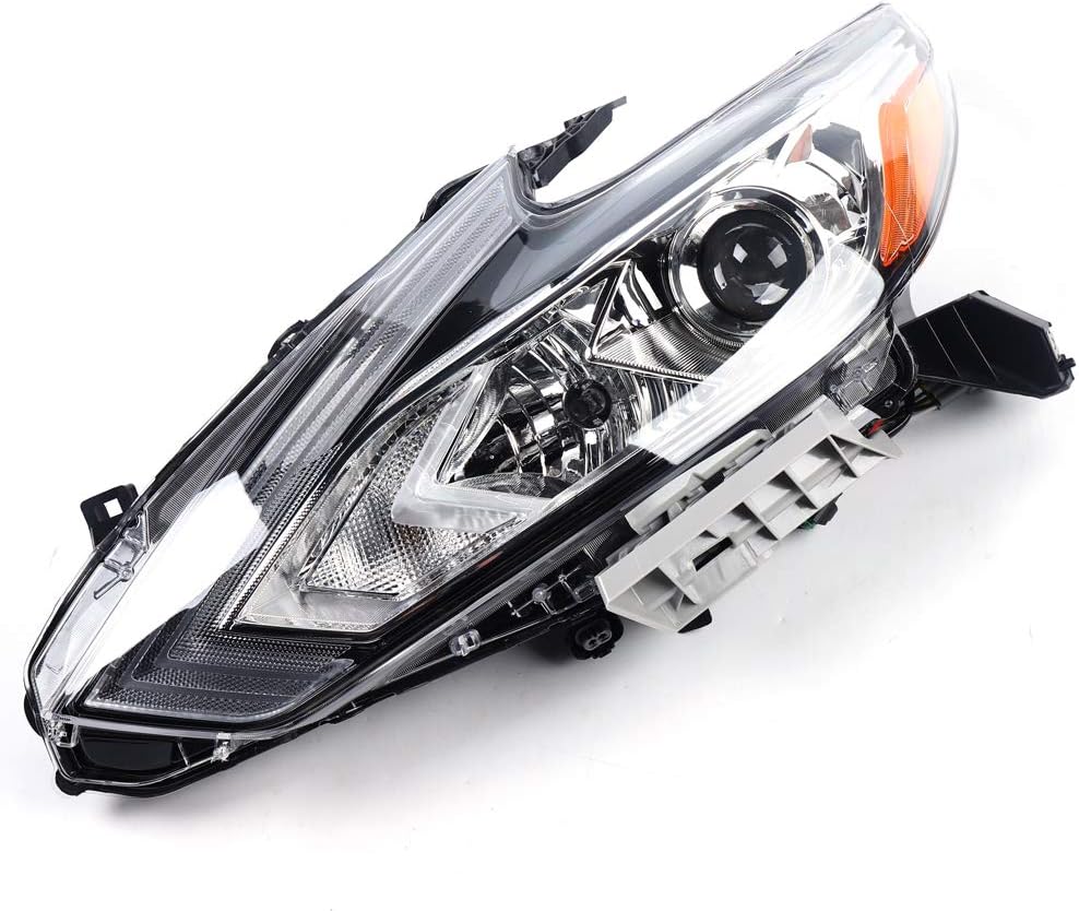 Car Headlights Headlamp For Nissan Altima 2016 2017 2018, Passengers Side Car Headlights Compatible Housing Left Side Headlamp Halogen Headlamp (Left)