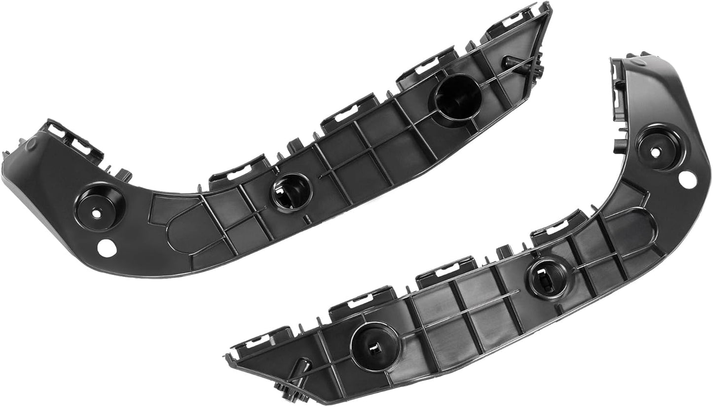 Body Kits Front Bumper and Grille Combo Set Compatible with 2014-2020 Toyota 4Runner Limited Upper & Lower Grille Fog Light Assembly Molding Headlight Bracket Front Bumper Bracket Black