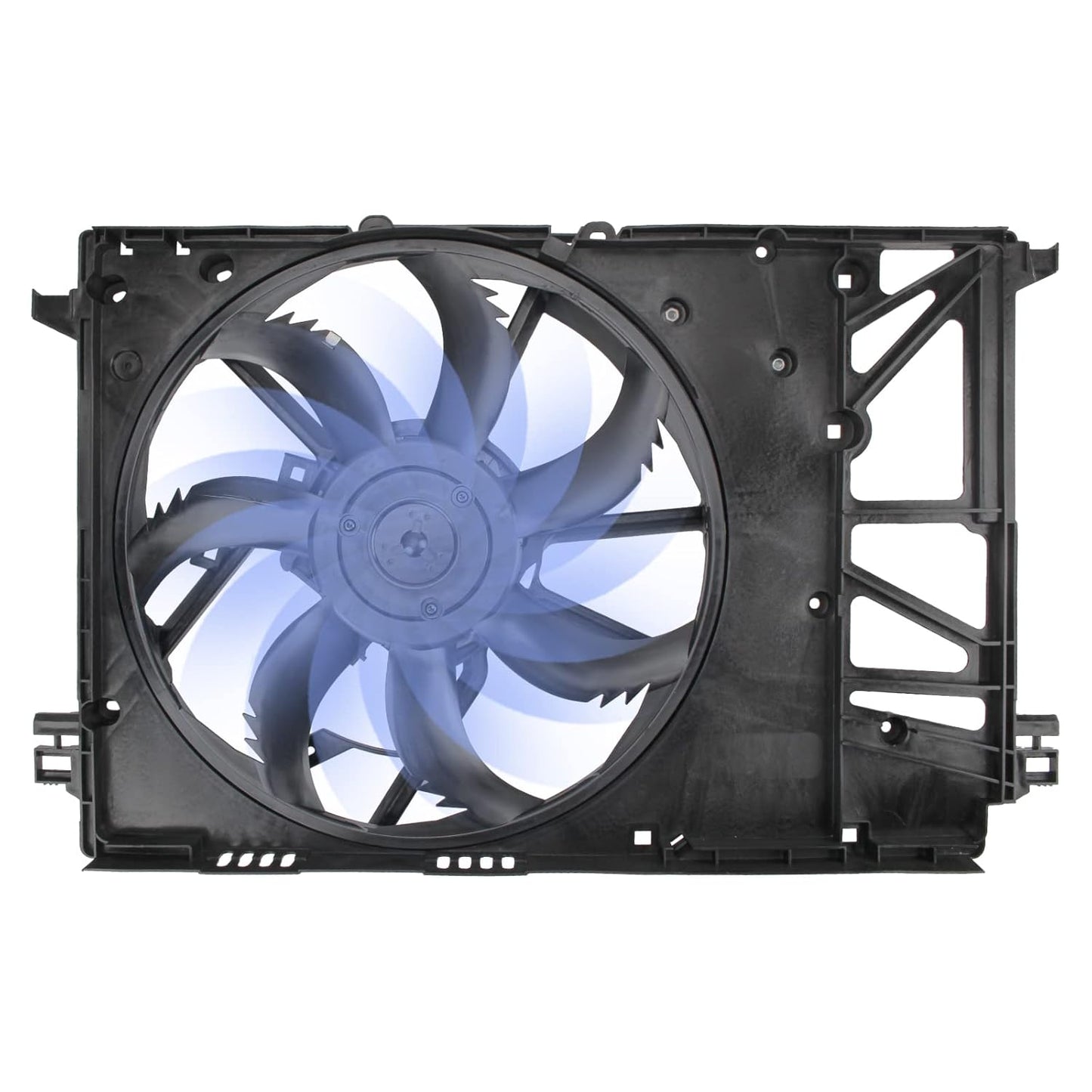 Cooling Fan Assembly for Toyota Camry 2018-2021 for Lexus ES250 NX250 Radiator Condenser Cooling Fan Motor 6360-25010