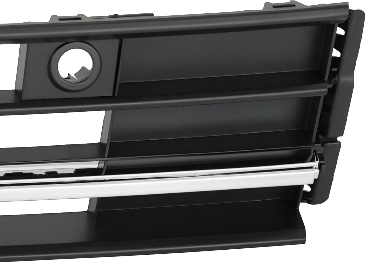 body kit Front Bumper Upper Lower Grille + Fog Lamp Cover w/Fog Light & Reflector Compatible with 2016-2019 VW Volkswagen Passat