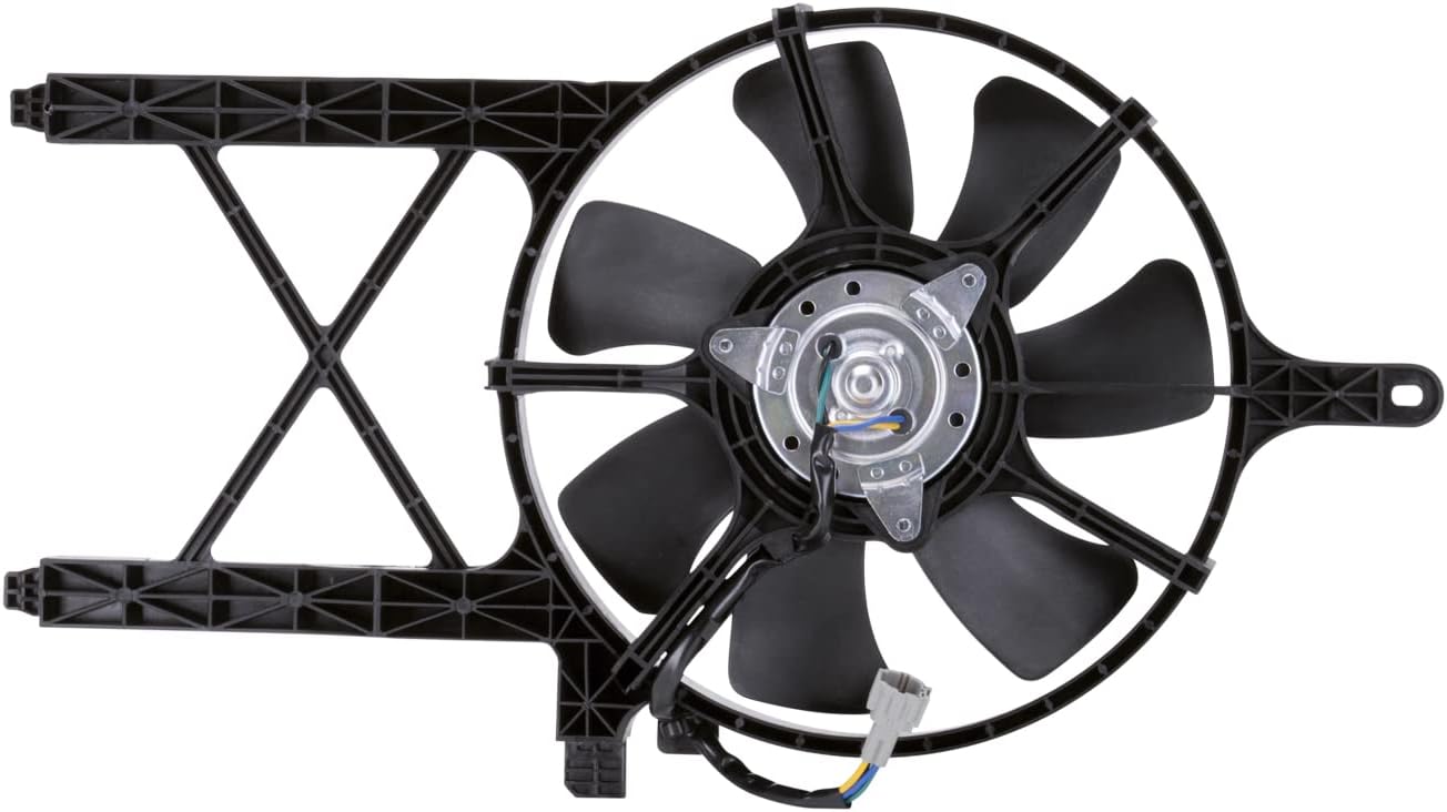 Cooling Fan TYC 610960 Cooling Fan Assembly Compatible with 2005-2007 Nissan Pathfinder
