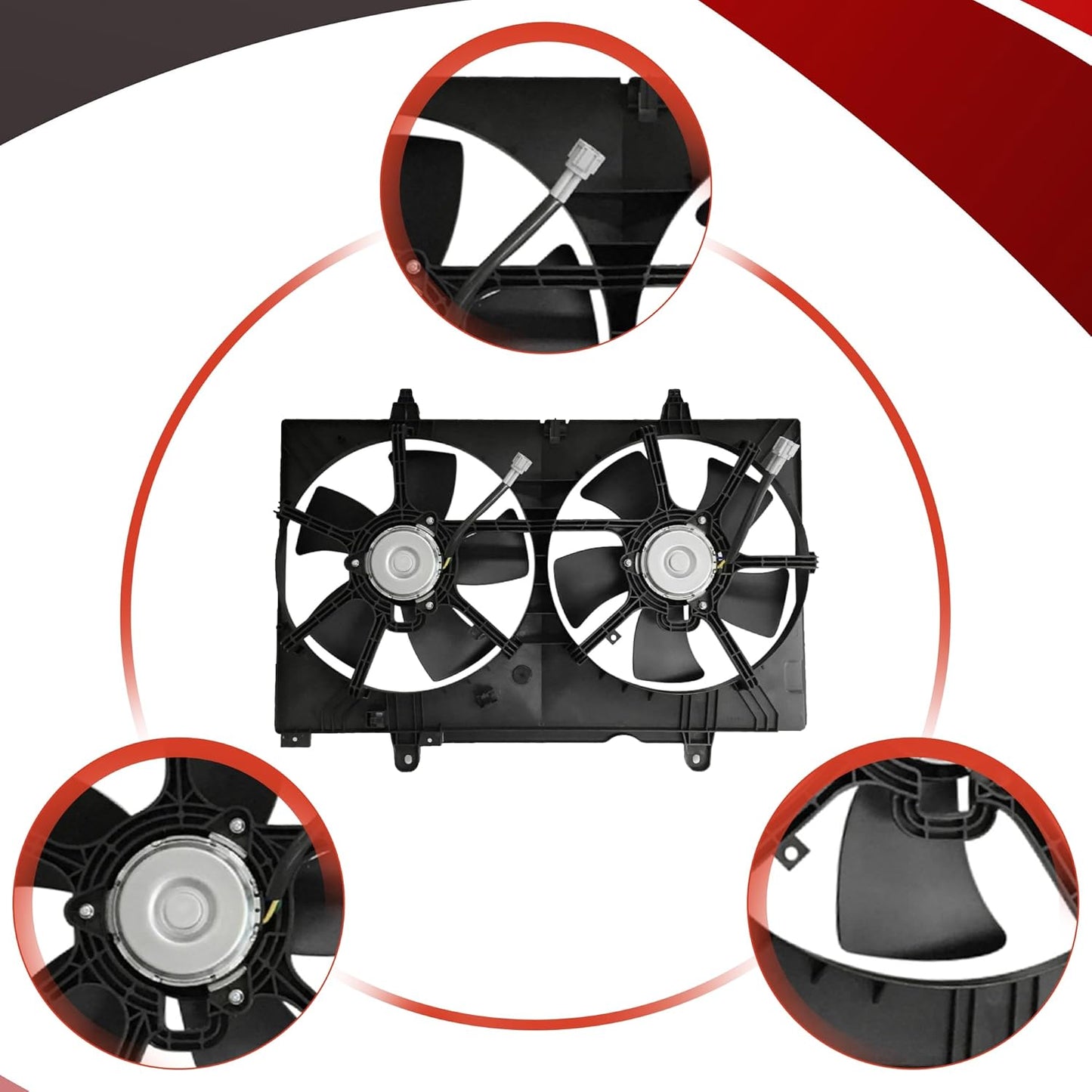 Cooling Fan Assembly for 2003-2007 Nissan Murano 620-412