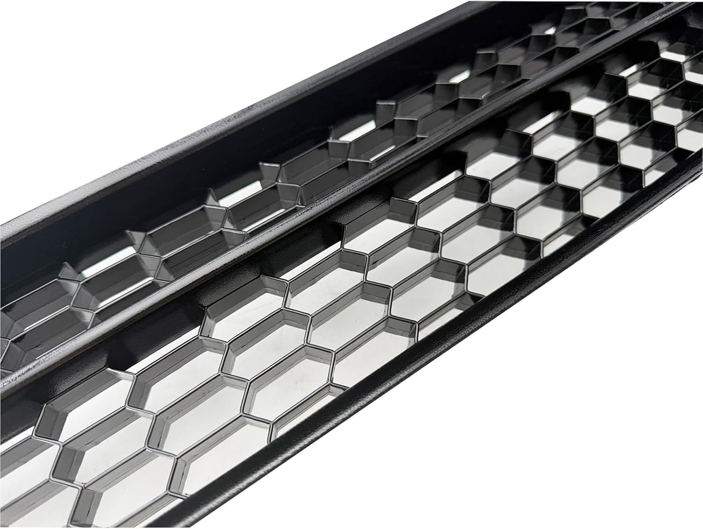 Front Grille & Fog Light Cover Bezel w/Hole Compatible with 2012 2013 2014 2015 VW Passat, 3 Pack