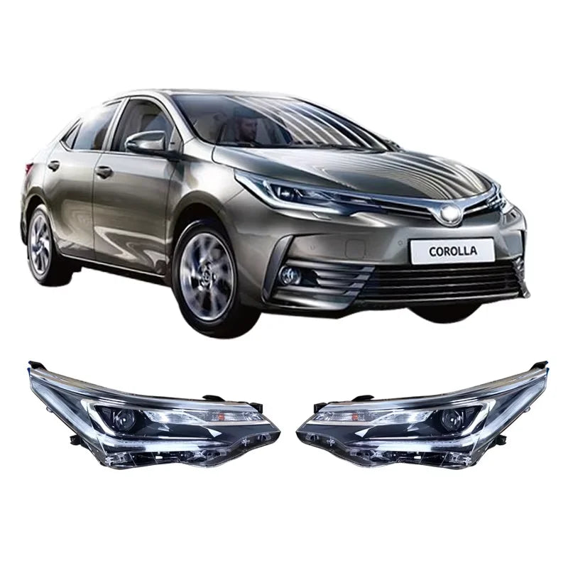Auto Lighting System Head Lamp Head Light Head Light Lamp Assy for Toyota for Corolla 2017-2019 81130-02r80 81170-02r80