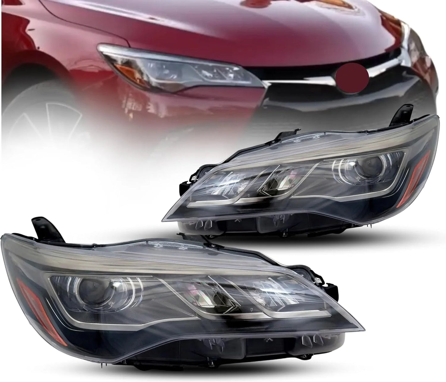 Wholesale Headlamp 81150-06C80 81110-06C80 for Toyota CAMRY 2015 SERIES USA Headlights Headlamps Auto Parts