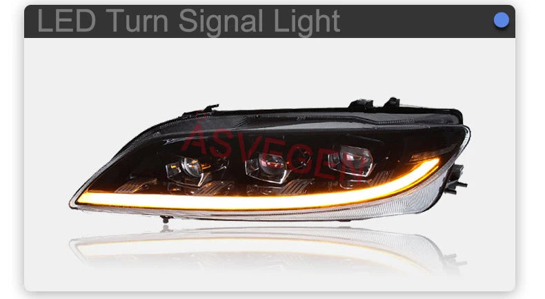 Upgrade Car Styling Auto Lighting System Modified Headlamp Assembly Fit for Mazda 6 2003-2015 Headlight Sequential Headlamp