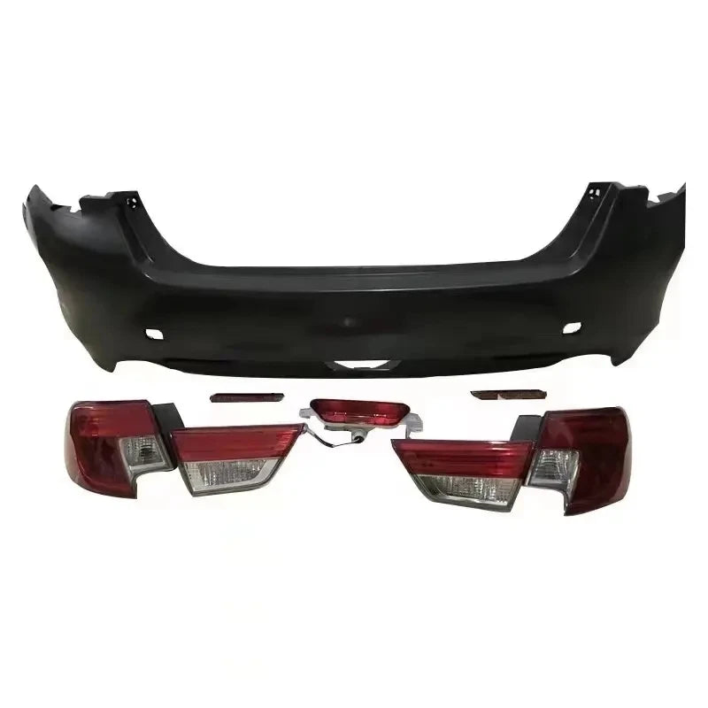 Auto Parts Body Kits ABS PP Car Front Bumper Set for TOYOTA Mark X 2010-2013 Upgrade to 2014-2018