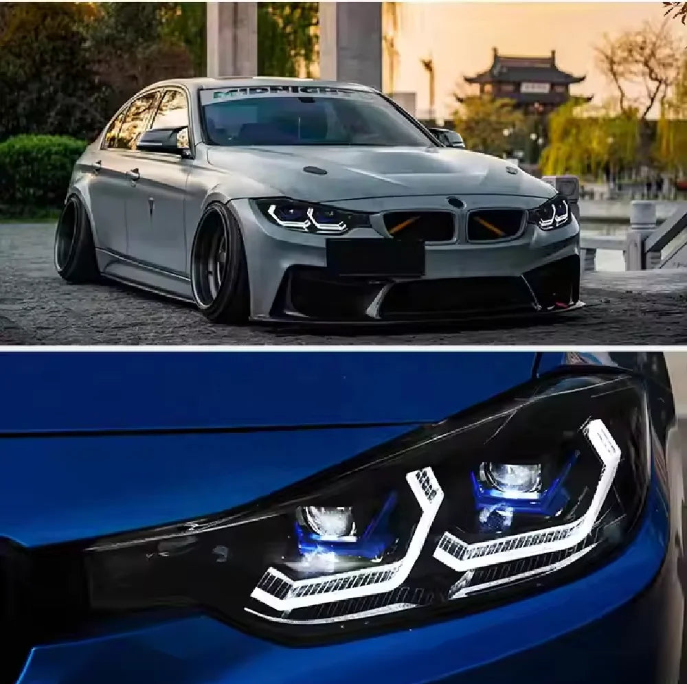 LED Headlights for BMW 3-series 2013-18 F30 F35 F80 Front Lamp Car Accessories for 320i 328i 330i 335i BMW F30