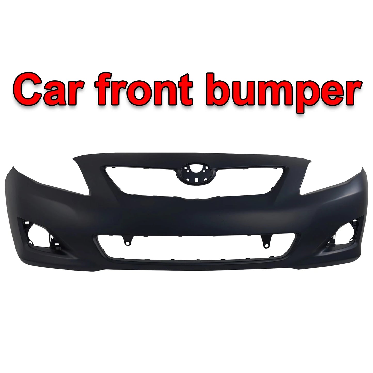 Premium Front Bumper Cover Body Kit for Toyota Corolla 2009-2010 Replacement Bumper Cover Car Bumper Parts