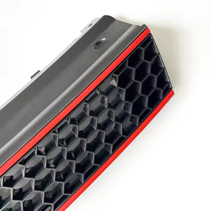 Baimi Factory Modified GLI Grille 12 Auto Car Front Grille with Red Line for VW JETTA V Sagitar 2012 OE 5C6853653A