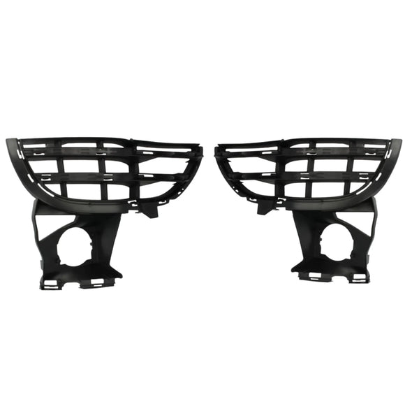 FOR Porsche Cayenne 2011-2014 High Quality Front Bumper Black Left and Right Grilles oe-95850568100 Car Grills