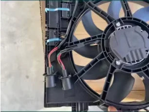 Baimi Factory Auto Parts Engine Cooling Radiator Fan Wholesale for AUDI Q5 80A959455E Single Fan Assembly