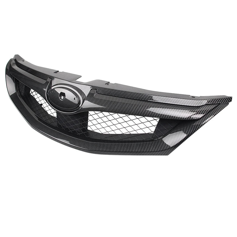 FOR Subaru Impreza WRX Wagon 2008-2010 Racing Grille ABS Front Grill Frame with Exterior Trim Accessories New Condition
