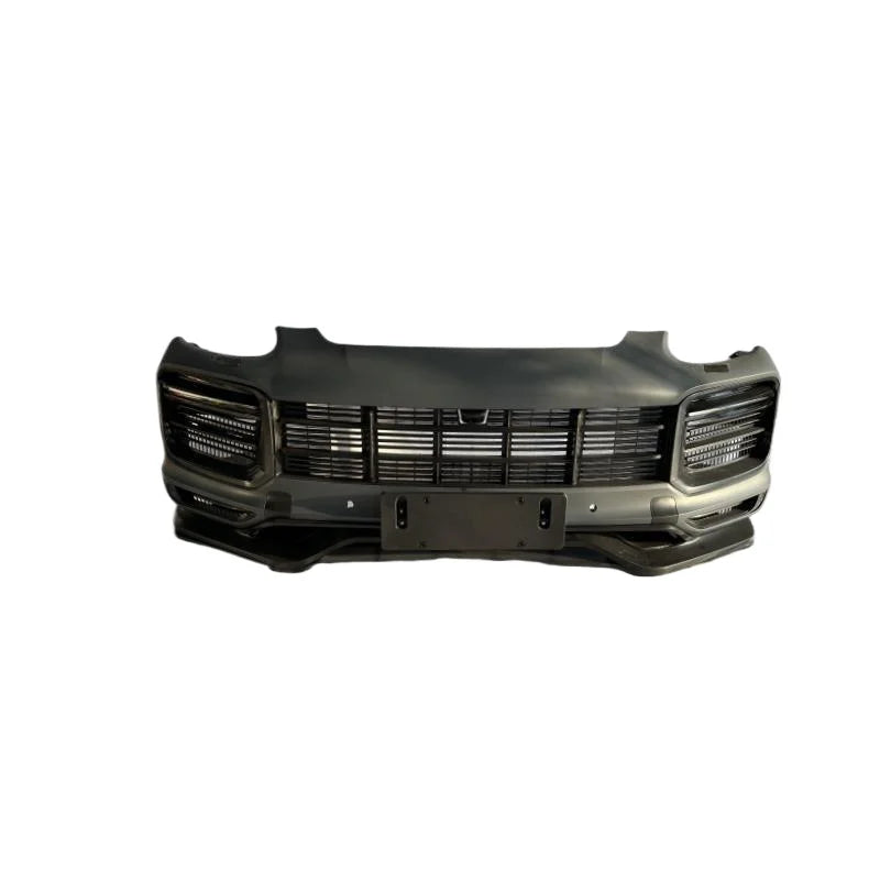 Hot Sell Bumper for Porsche 958 Modified 9Y0 Turbo Upgrade Front Bumper Assembly Radiator Plate Large Grille Wind Net 2011-2014