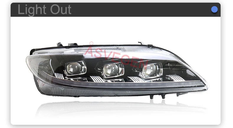 Upgrade Car Styling Auto Lighting System Modified Headlamp Assembly Fit for Mazda 6 2003-2015 Headlight Sequential Headlamp