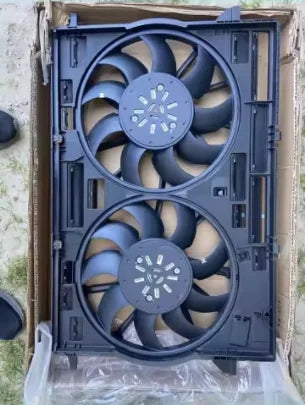 Baimi Factory Auto Parts Engine Cooling Radiator Fan Wholesale for AUDI Q5 80A959455E Single Fan Assembly