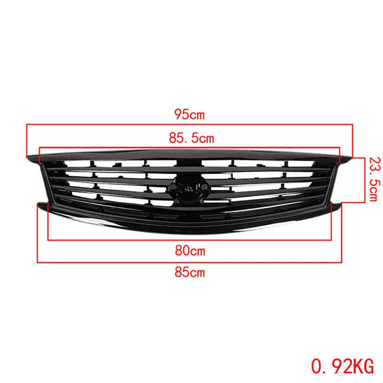 Factory Manufacture Front Grille Auto Car Parts Front Grille for Infiniti G37 Front Grille