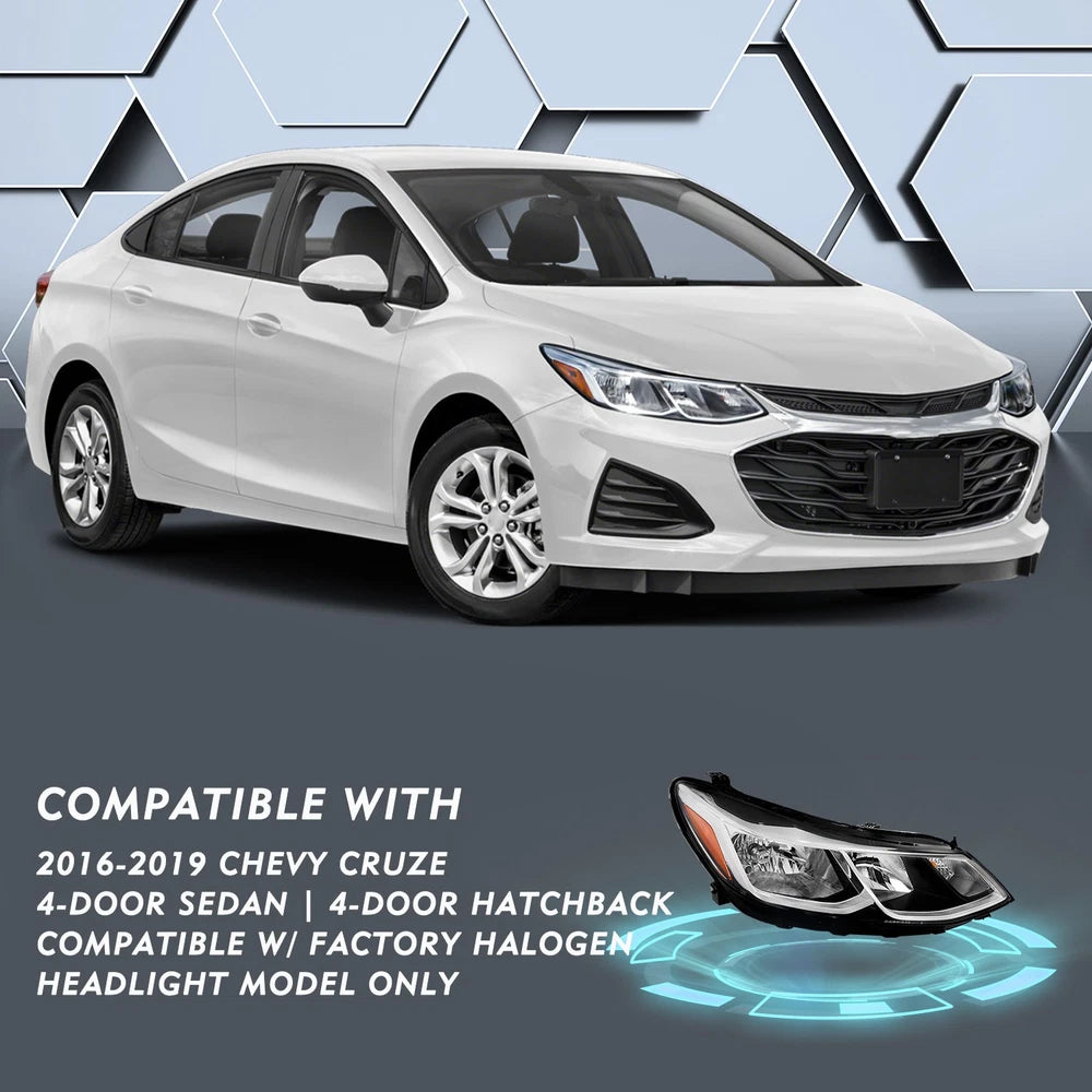 wholesale For 2016-2019 chevrolet Cruze FACTORY Headlight Assembly Passenger Side 2016 - 2017 -2018 -2019