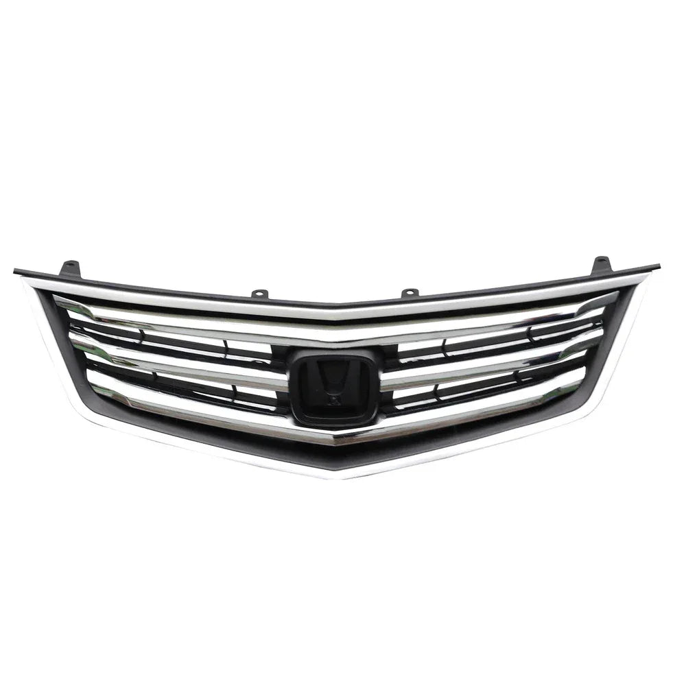 wholesale grill for Honda ACURA TSX 2009 2010 Front Bumper Chrome Black Upper Grille Grill - BAIMI Car Parts