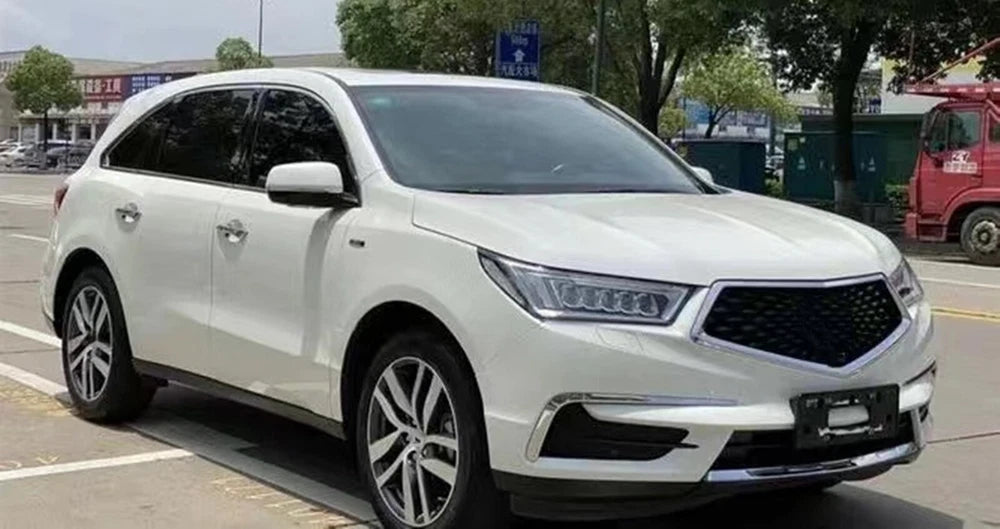 retail Front Bumper Grille Mesh Honeycomb Style For Acura MDX 2017-2020 Fiberglass