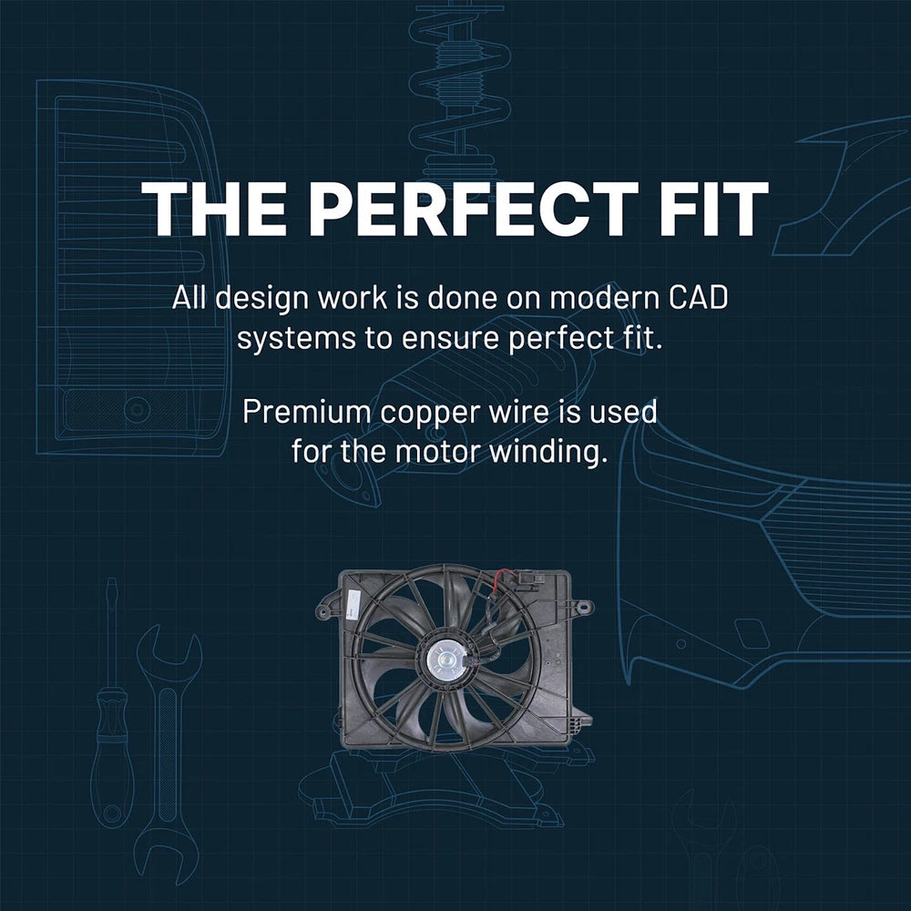 wholesale Radiator Cooling Fan For 2003-2008 Infiniti FX35