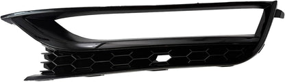 Front Grille & Fog Light Cover Bezel w/Hole Compatible with 2012 2013 2014 2015 VW Passat, 3 Pack