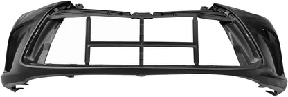 Complete Front Grille Bumper body kit Daytime Running Light Set for 2015 2016 2017 Toyota Camry SE XSE Sport Type- Front Bumper Kit