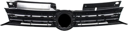 Complete Front Bumper Cover Set w/Grille For 2012 2013 VW Golf 6 R20 Style