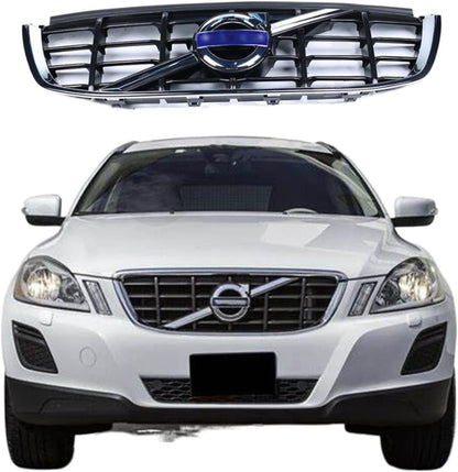 Compatible For VOLVO XC60 2009 2010 2011 2012 2013 Chrome Front Bumper Grill Radiator Grille 30764556