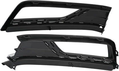 body kit  Front Bumper Upper Lower Grille + Fog Lamp Cover w/Fog Light & Reflector Compatible with 2016-2019 VW Volkswagen Passat