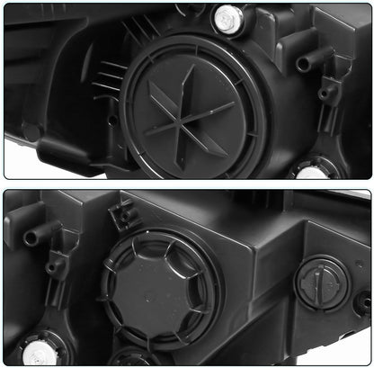 Headligh Fits For 2017 2018 Hyundai Elantra without DRL Headlight Assembly, 17 18 Elantra Factory OE Style Headlamp Left and Right Side, Not fit GT Models