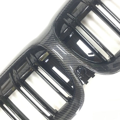 New Style Carbon Fiber Front  Grill Upgrade Dual Kidney Car Grill for BMW 3 Series G20 G21320i 330i M340i M340d