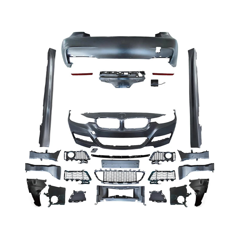Factory Wholesale Auto Parts M-Tech Bodykit M Sport Body Kits Front Bumper Rear Bumper for BMW 3 Series F30 2012-2019