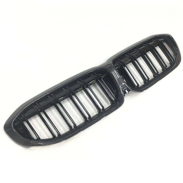 New Style Carbon Fiber Front  Grill Upgrade Dual Kidney Car Grill for BMW 3 Series G20 G21320i 330i M340i M340d