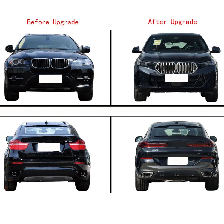 Factory Sales X6 E71 Upgrade to 2023+ G06-MT Bodykit Front Bumper Rear Bumper Tunning Kit E71 Body Kit for BMW 2008-2014