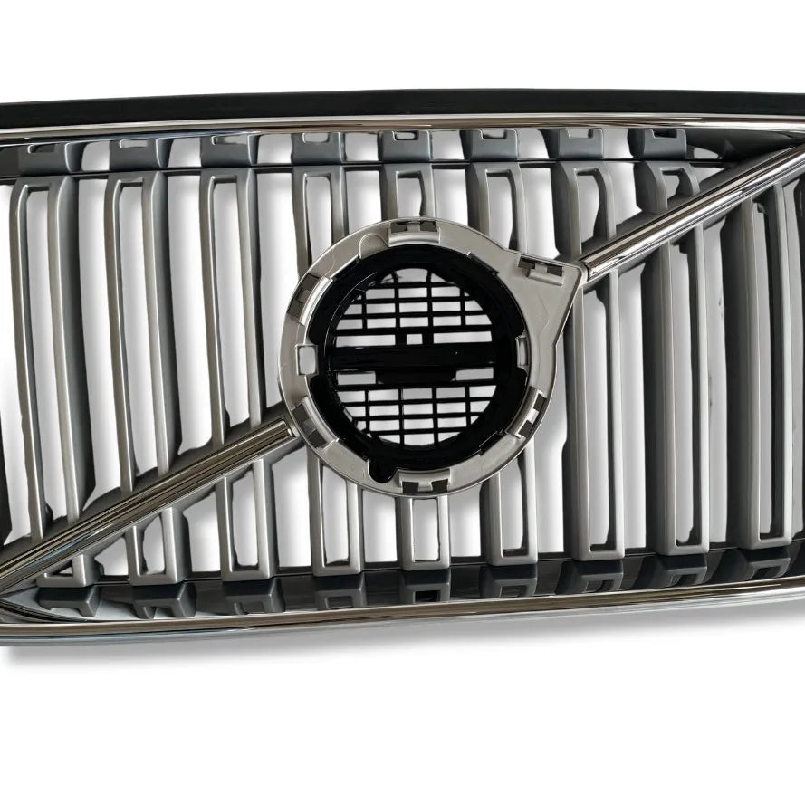 retail Front Grille Is Suitable for Volvo XC90 2016-2019 Raytheon Silver Vertical Strip Low 31425933
