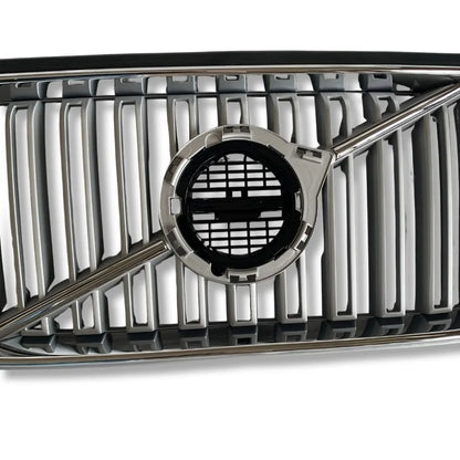retail Front Grille Is Suitable for Volvo XC90 2016-2019 Raytheon Silver Vertical Strip Low 31425933