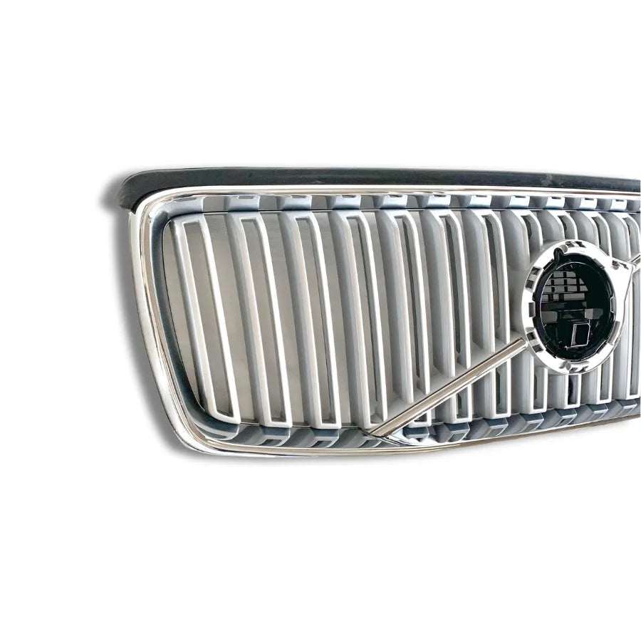 Front Grille for Volvo XC90  2016-2019 Raytheon Silver Vertical Strip High Match 31425934