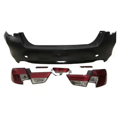 Auto Parts Body Kits ABS PP Car Front Bumper Set for TOYOTA Mark X 2010-2013 Upgrade to 2014-2018