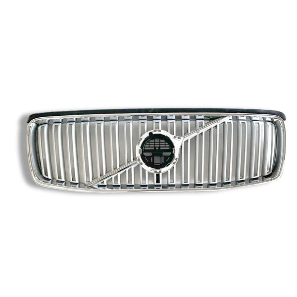 Front Grille for Volvo XC90  2016-2019 Raytheon Silver Vertical Strip High Match 31425934