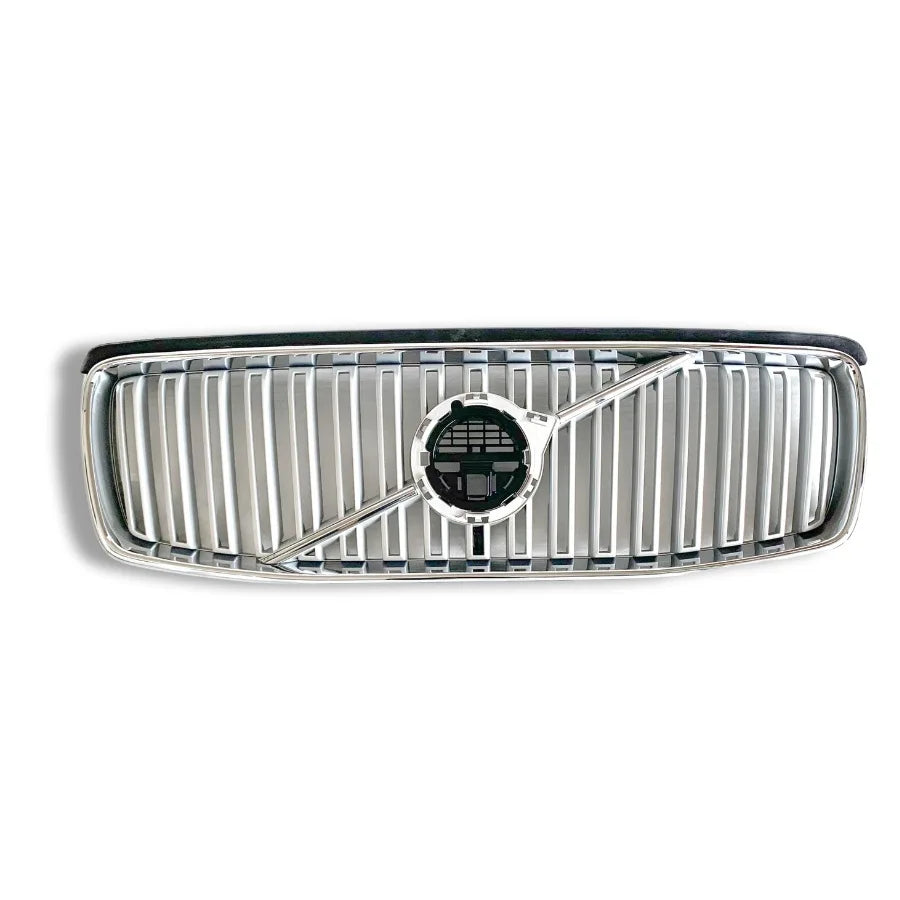 Front Grille for Volvo XC90  2016-2019 Raytheon Silver Vertical Strip High Match 31425934