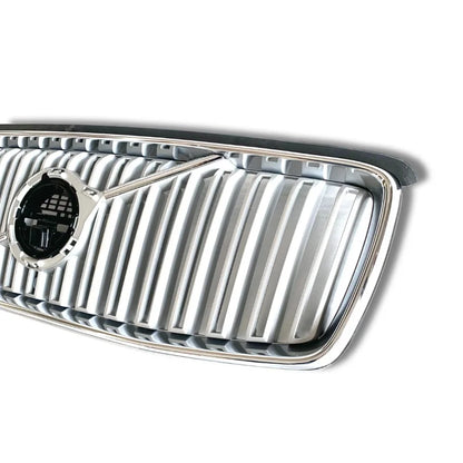 Front Grille for Volvo XC90  2016-2019 Raytheon Silver Vertical Strip High Match 31425934