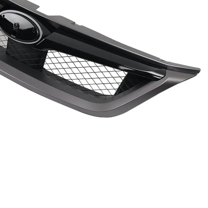 Car Accessories Black Car Front Bumper Grill Radiator Racing Grille Cover Grill for Subaru WRX 2011-2014