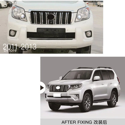 Factory Sale 2010-2017 for Toyota Prado 150 FJ150 Bodykit Upgrade 2018 Facelift Rear Front Bumper Grille Head Light New Body Kit
