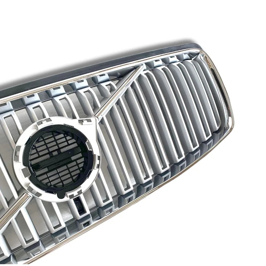 wholesale Front Grille Is Suitable for Volvo XC90 2016-2019 Raytheon Silver Vertical Strip Low 31425933