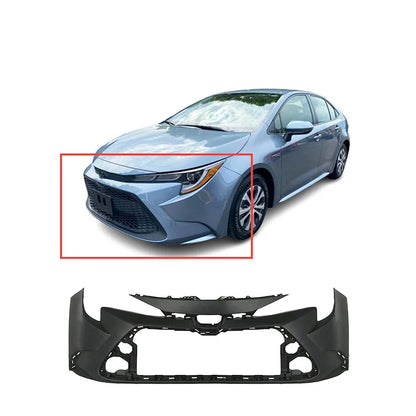 High Quality Bumpere 52119-12998 Fit Parts Compatible with Front Bumper Cover  2020 2022 Toyota Corolla L LE XLE Ready to Pain