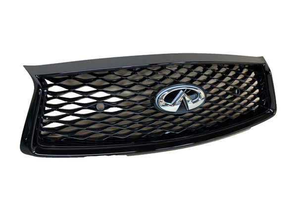 retail OEM for Infiniti Q50 Sport Black Grille W/ Radiant Emblem 2018